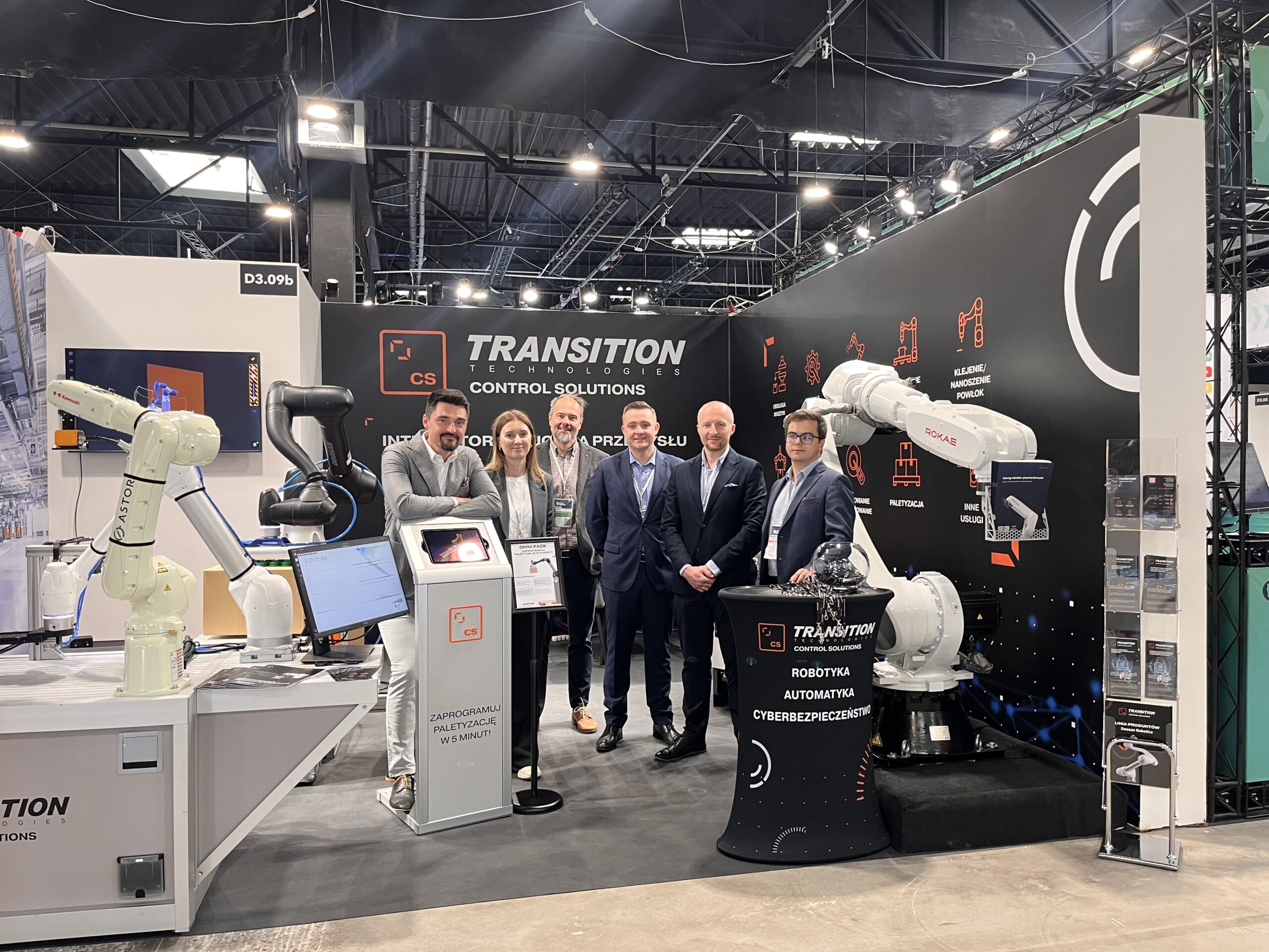 Wystawiliśmy stoisko na targach Warsaw Industry Automatica 2025