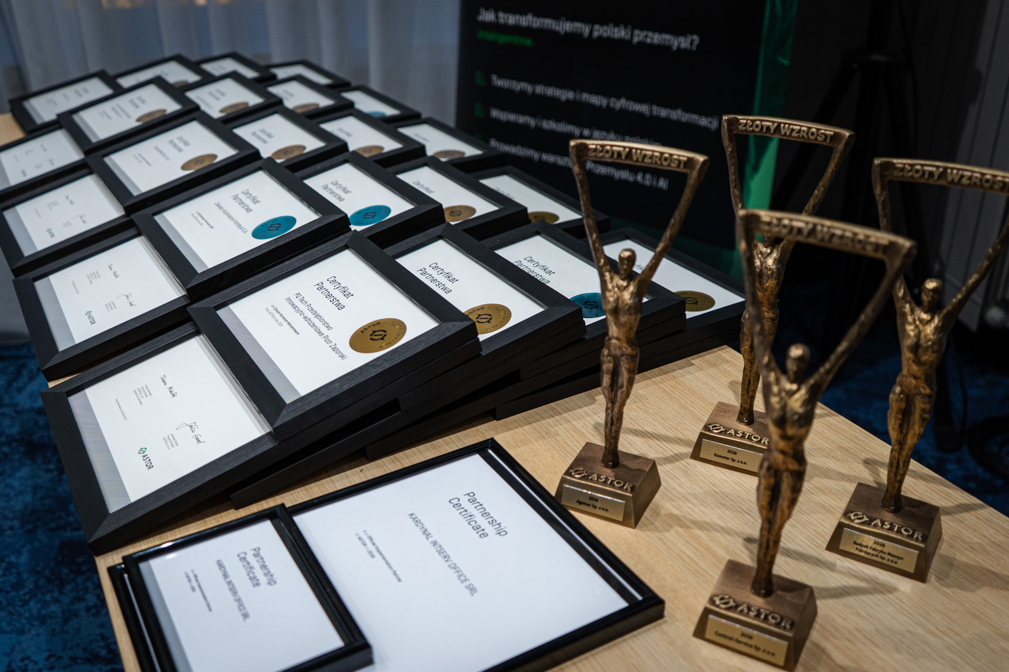 Złoty Partner ASTOR po raz kolejny – TT‑CS w gronie czołowych integratorów automatyki przemysłowej